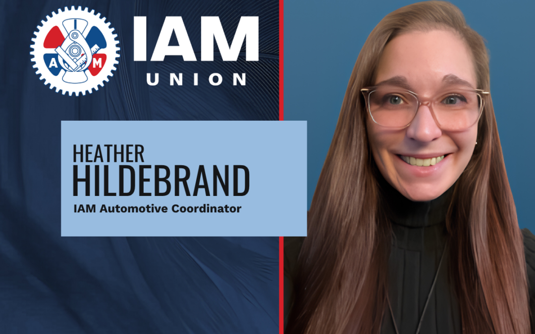 Heather Hildebrand Appointed IAM Automotive Coordinator